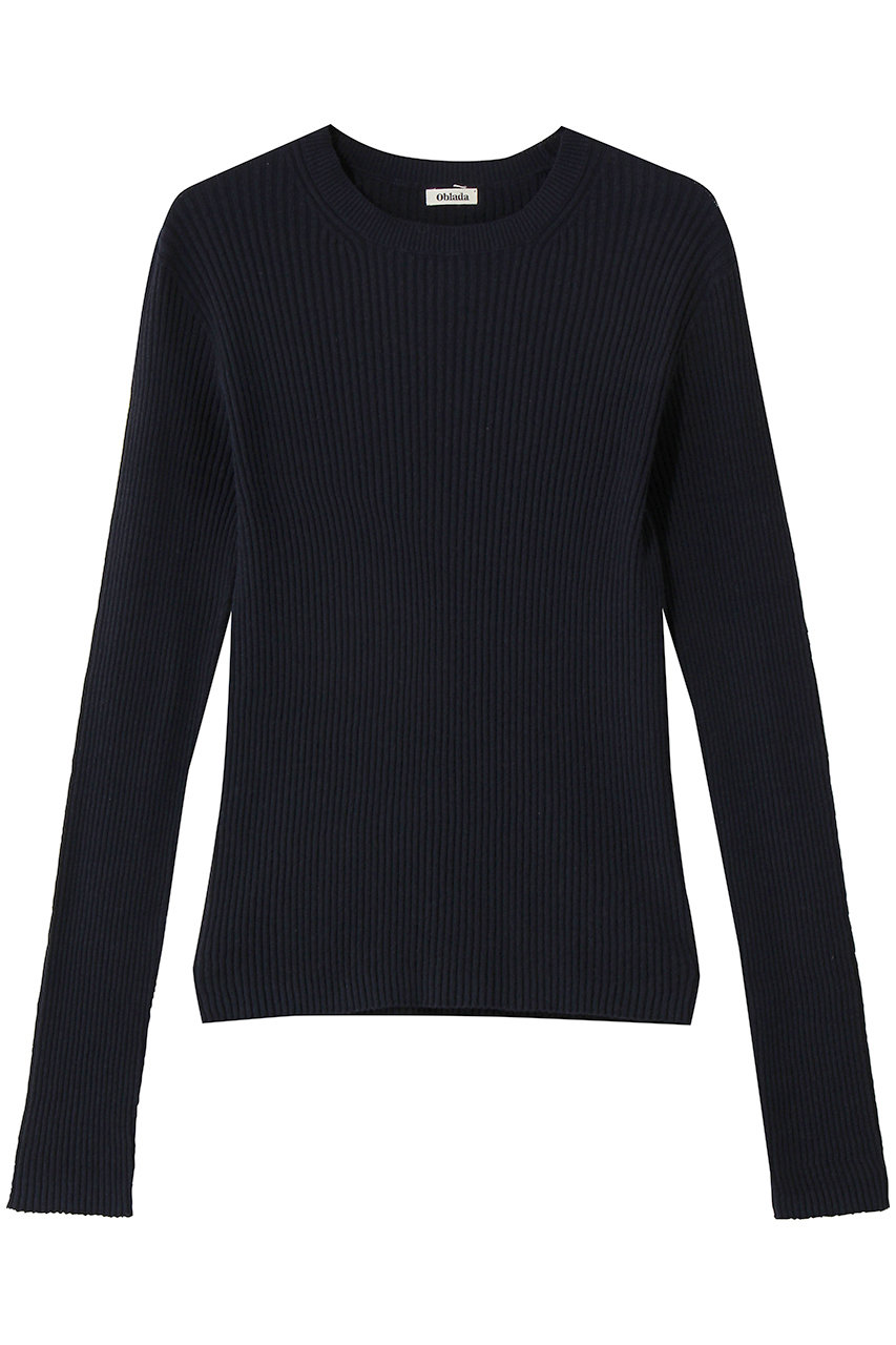 オブラダ/Obladaのリブニット(ネイビー/S2610KN04)