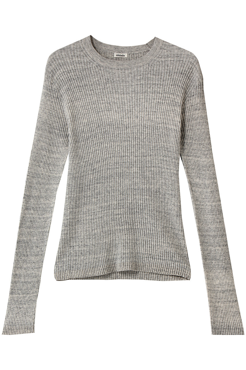 オブラダ/Obladaのリブニット(ライトグレー/S2610KN04)