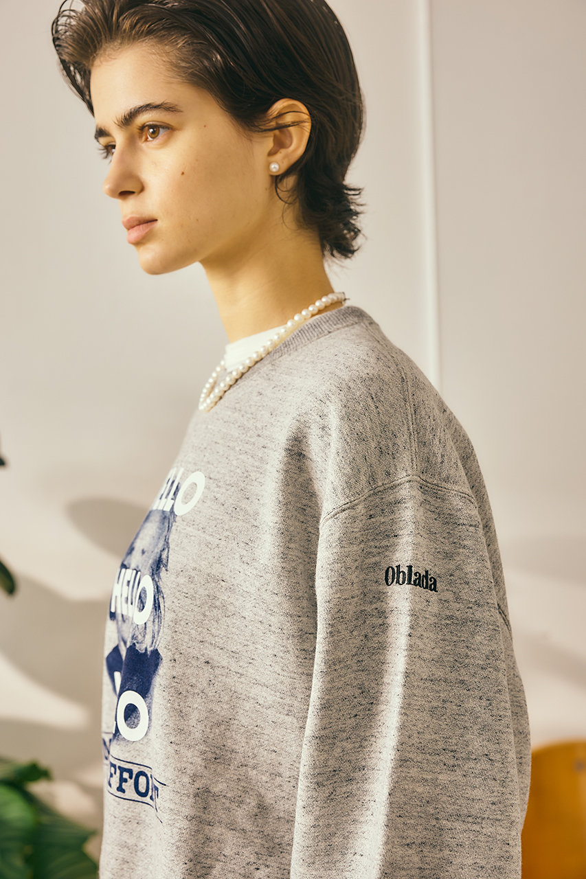 Oblada(オブラダ)｜UNCLE スウェット/グレー の通販｜ELLESHOP・(エル