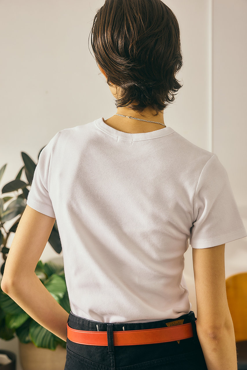 Oblada(オブラダ)｜パック Tシャツ/ホワイト×ホワイト の通販
