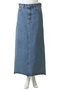 【予約販売】BUDDY デニムスカート(BLUE) オブラダ/Oblada