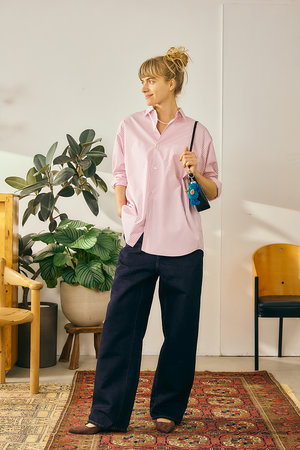 オブラダ/Obladaのストライプオーセンティックシャツ