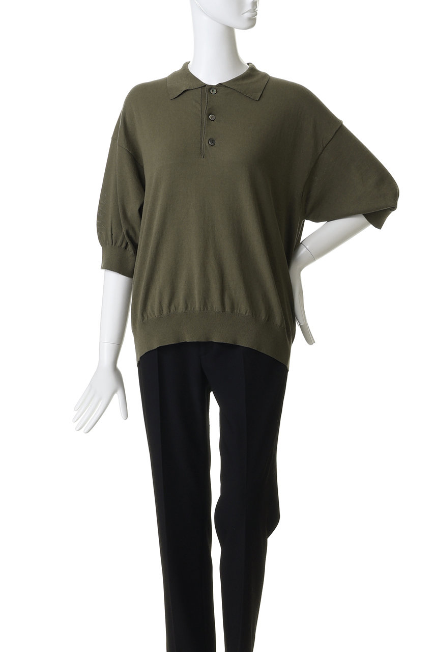 pon Oblada | POLO KNIT WOMEN ビショップ Oblada | POLO KNIT WOMEN