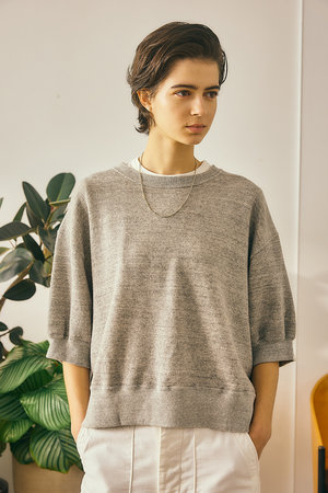 オブラダ/ObladaのBLANK ハーフスリーブスウェット(110100/110105)