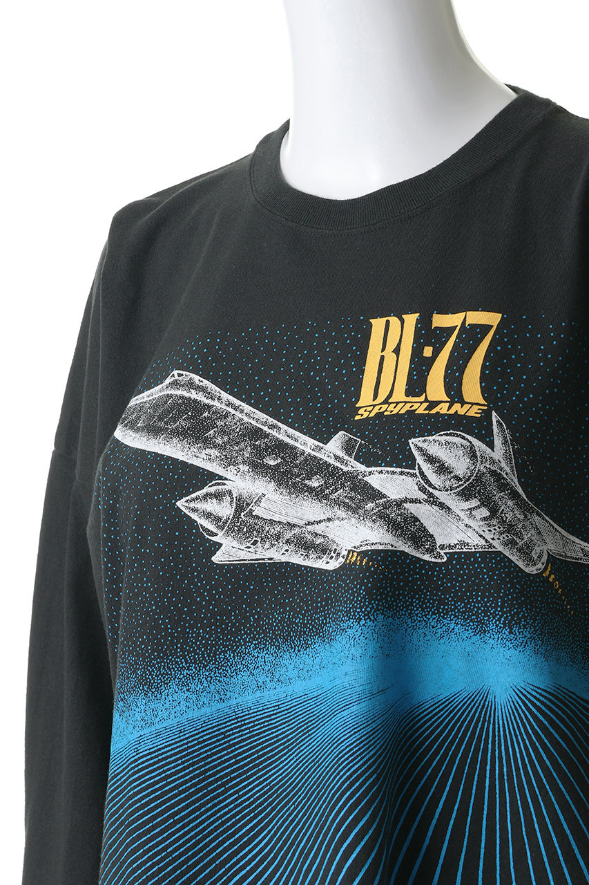 Oblada(オブラダ)｜SPACE ロングTシャツ/ブラック の通販｜ELLESHOP