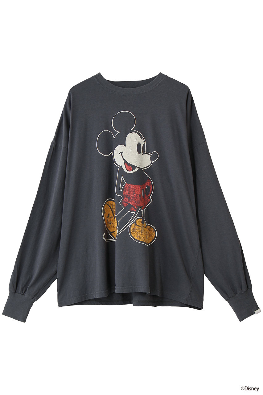 オブラダ/ObladaのMICKEY ロングTシャツ(ブラック/M2610CU27)