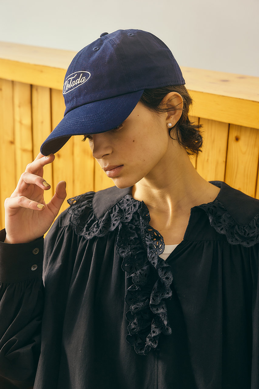 Oblada(オブラダ)｜OVAL ロゴキャップ/ネイビー の通販｜ELLESHOP