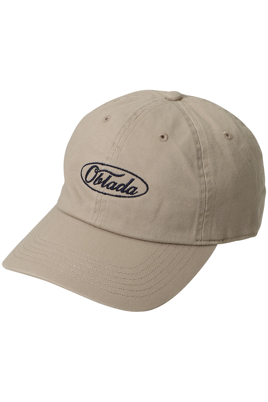 オブラダ/ObladaのOVAL ロゴキャップ(ベージュ/M2610IT10)