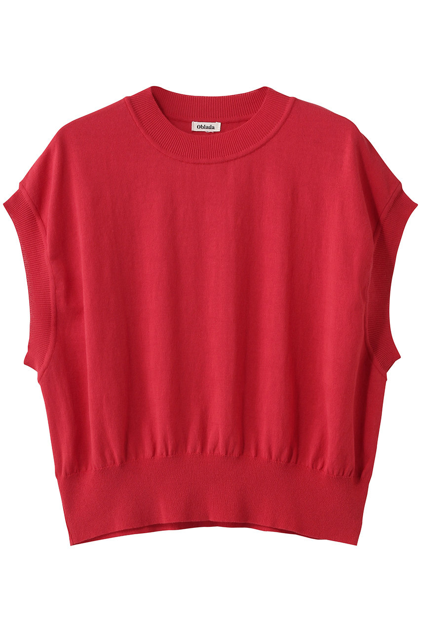 オブラダ/Obladaの【予約販売】サマーニットノースリーブ(レッド/M2610KN01)