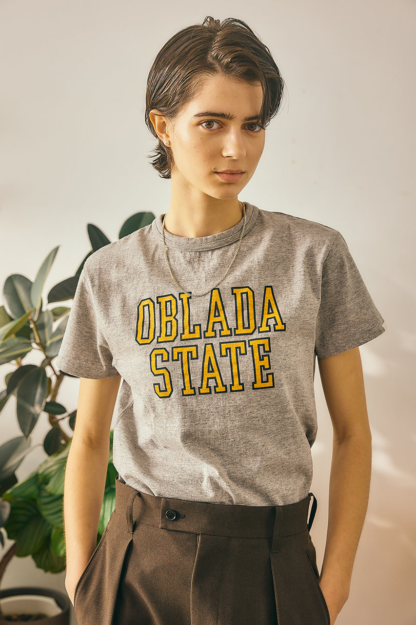 トップス ka17 Oblada(オブラダ)｜STATE Tシャツ/グレー の通販｜ELLESHOP・(エル