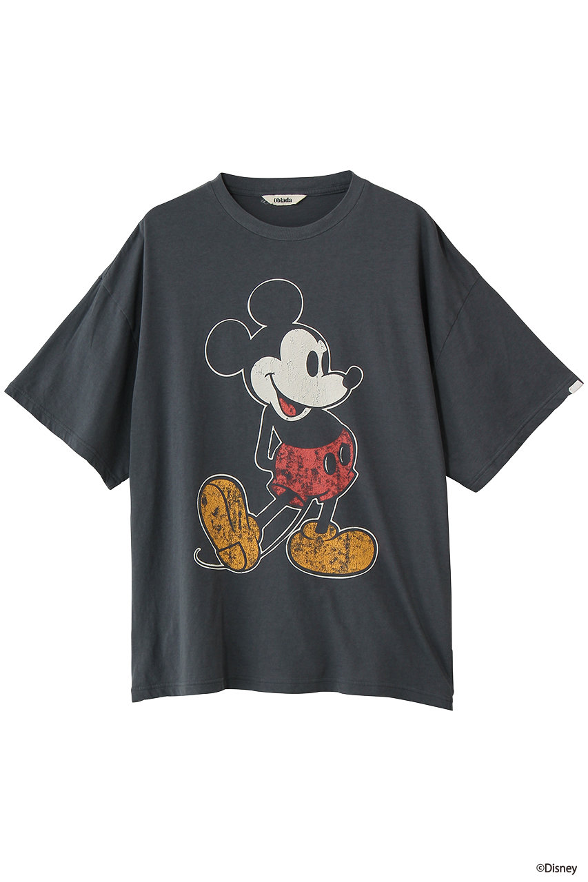オブラダ/ObladaのMICKEY Tシャツ(ブラック/M2610CU28)