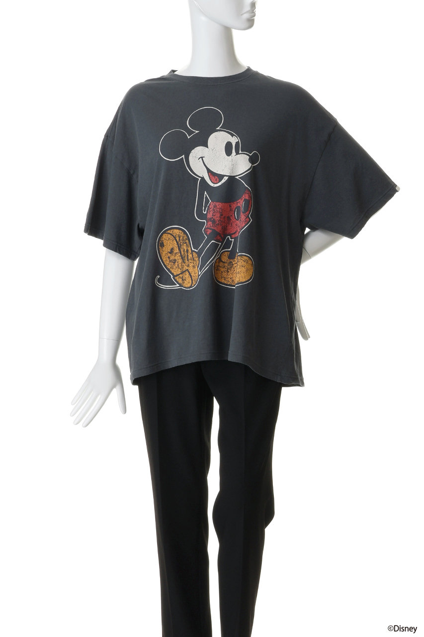 Oblada(オブラダ)｜MICKEY Tシャツ/ブラック の通販｜ELLESHOP・(エル