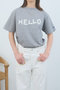 【ELLE SHOP限定】HELLOコットンTAPETシャツ オブラダ/Oblada