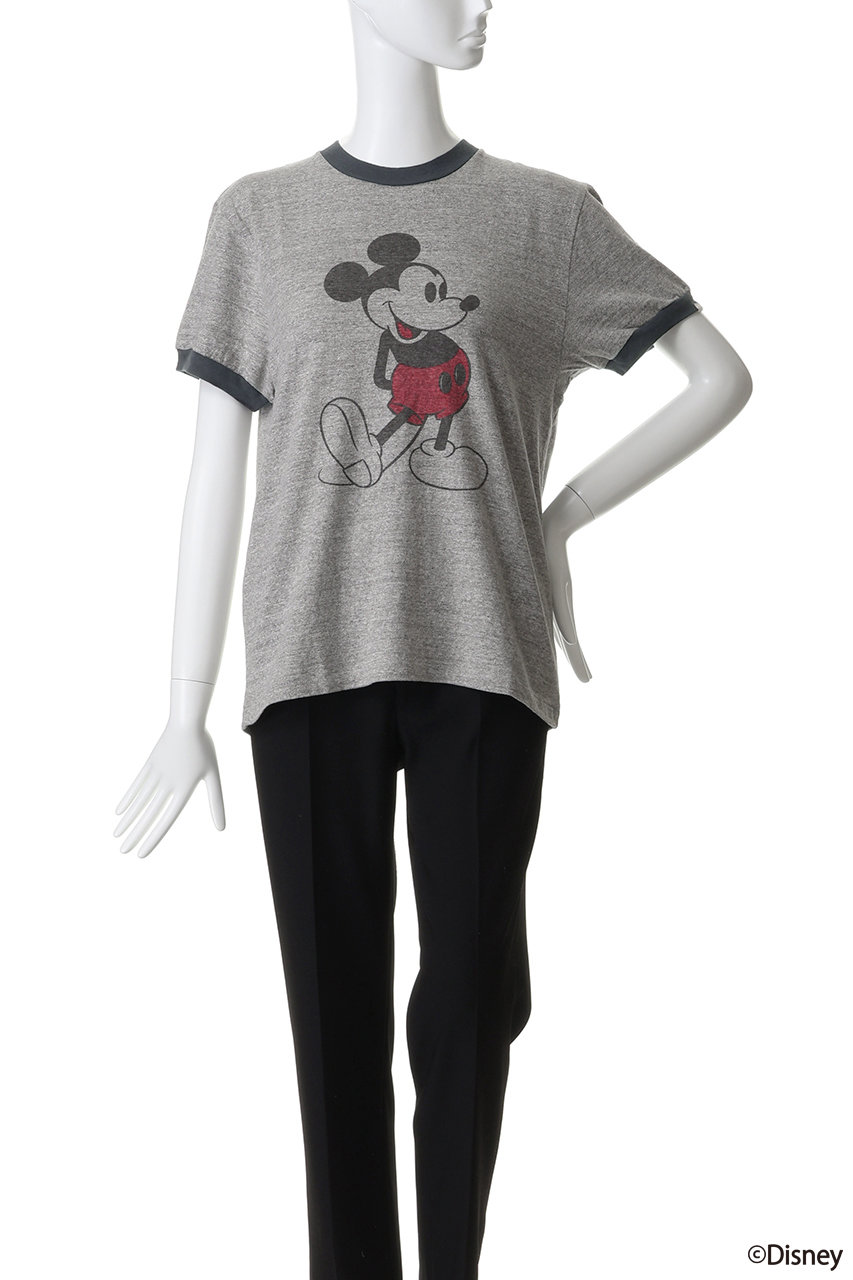 Oblada(オブラダ)｜MICKEY Tシャツ/グレー の通販｜ELLESHOP・(エル