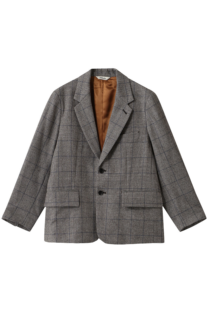 Oblada ALFRED ジャケット（CHECK） (チェック, M) オブラダ ELLE SHOP