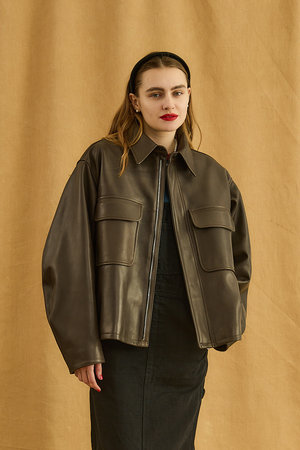 オブラダ/Obladaの【予約販売】LIGHT AVIATOR シープレザージャケット