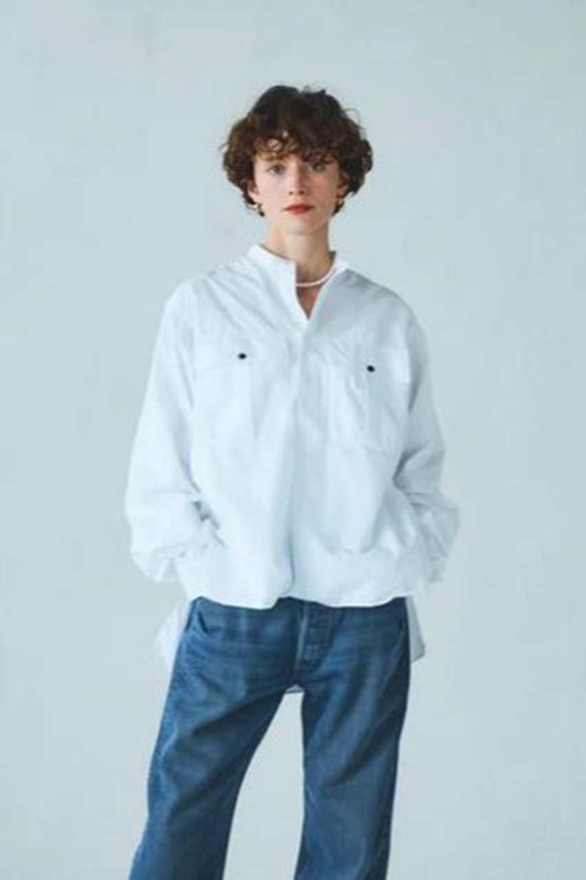 Oblada(オブラダ)｜ポストマンシャツ/ホワイト の通販｜ELLESHOP  