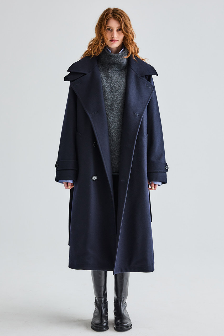 Oblada(オブラダ)｜ALFRED コート/ネイビー の通販｜ELLESHOP・(エル