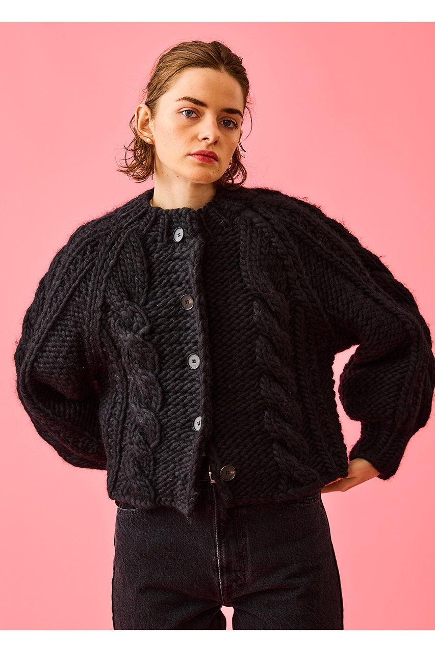 オブラダ/ObladaのALAN カーディガン(ブラック/F2410KN02)