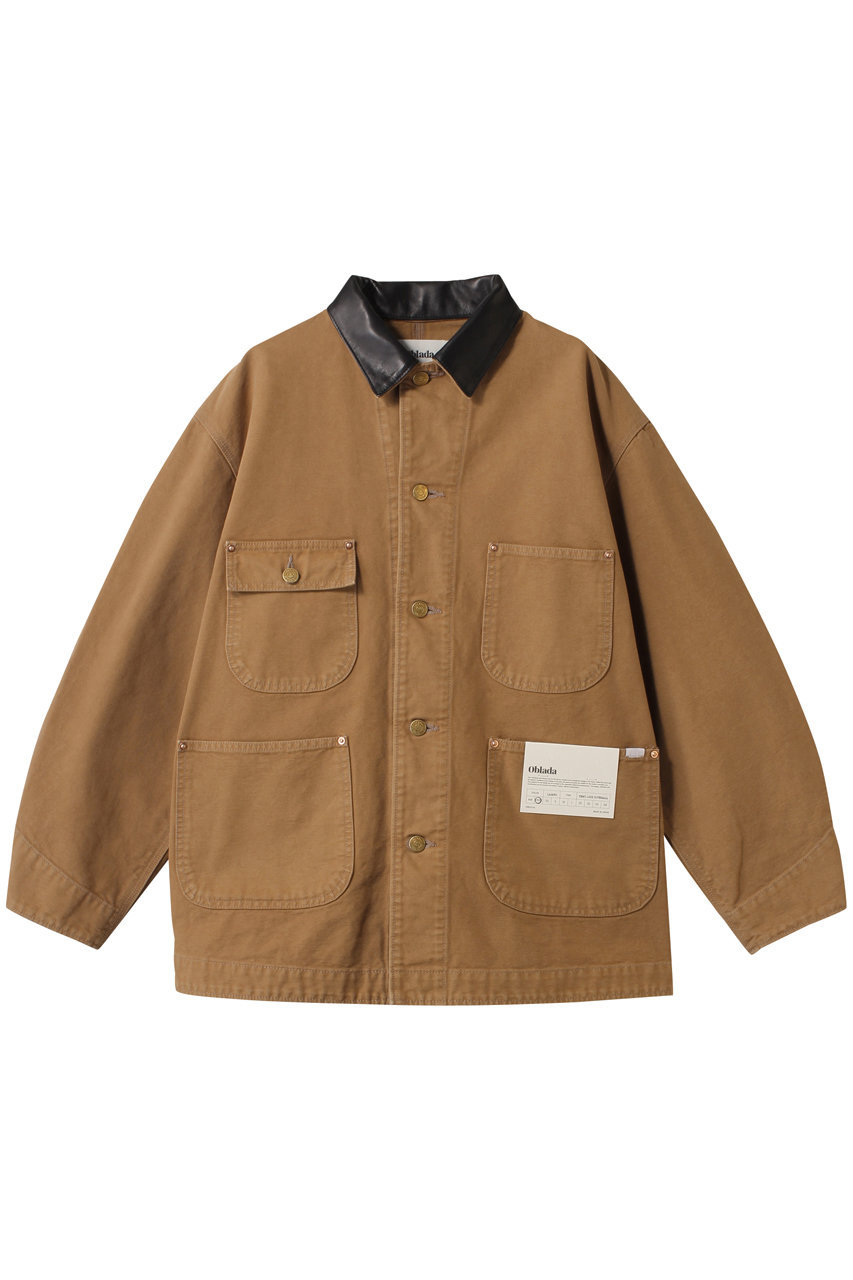 Oblada(オブラダ)｜TENT LINE カバーオール/キャメル の通販｜ELLESHOP