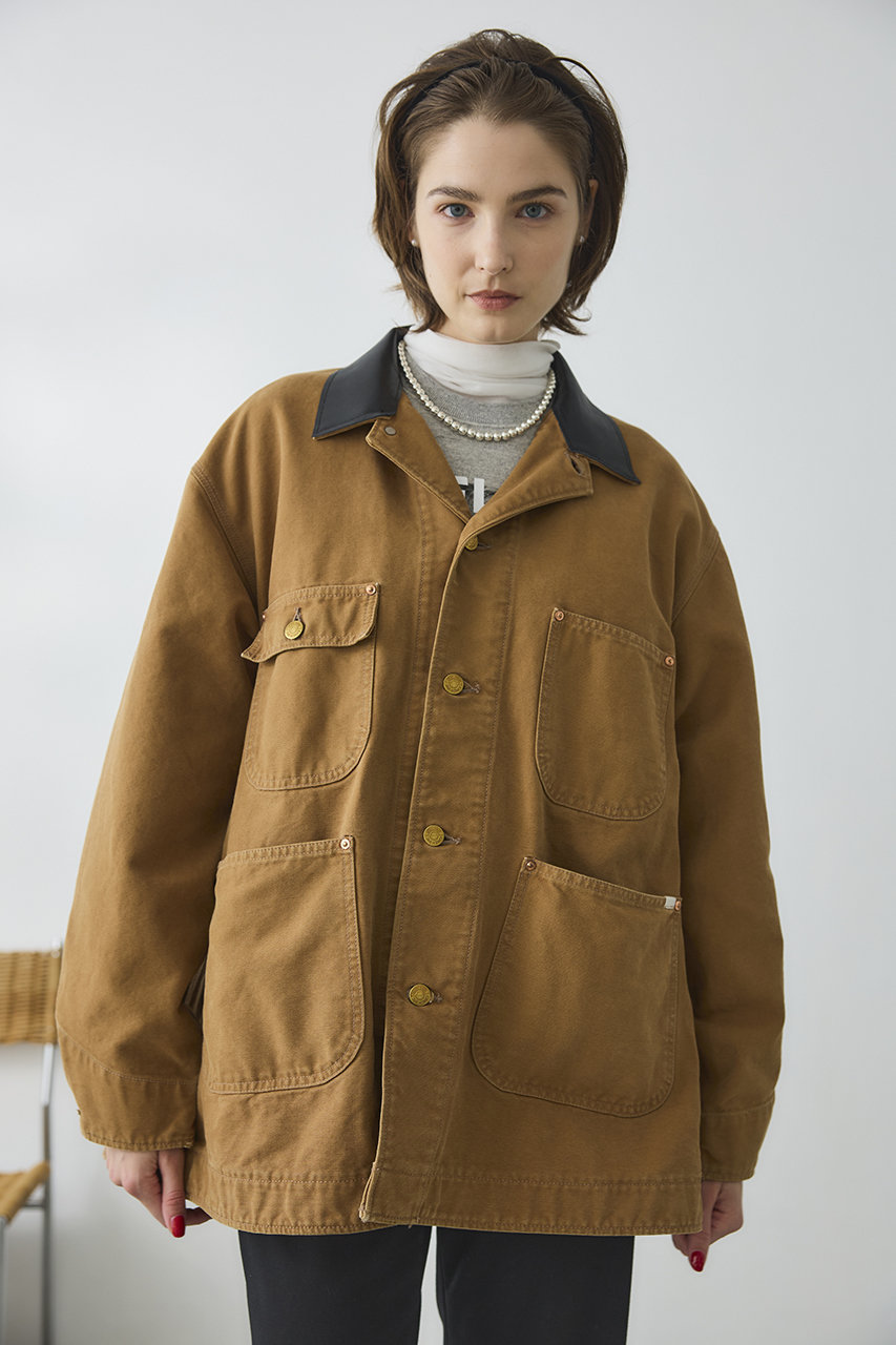 Oblada(オブラダ)｜TENT LINE カバーオール/キャメル の通販｜ELLESHOP