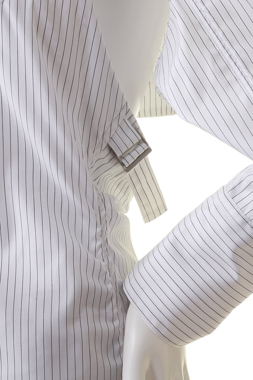 KANAKO SAKAI(カナコ サカイ)|NECK TIE シャツ/ホワイト の通販 KANAKO SAKAI(カナコ サカイ)|NECK TIE シャツ/ホワイト の通販