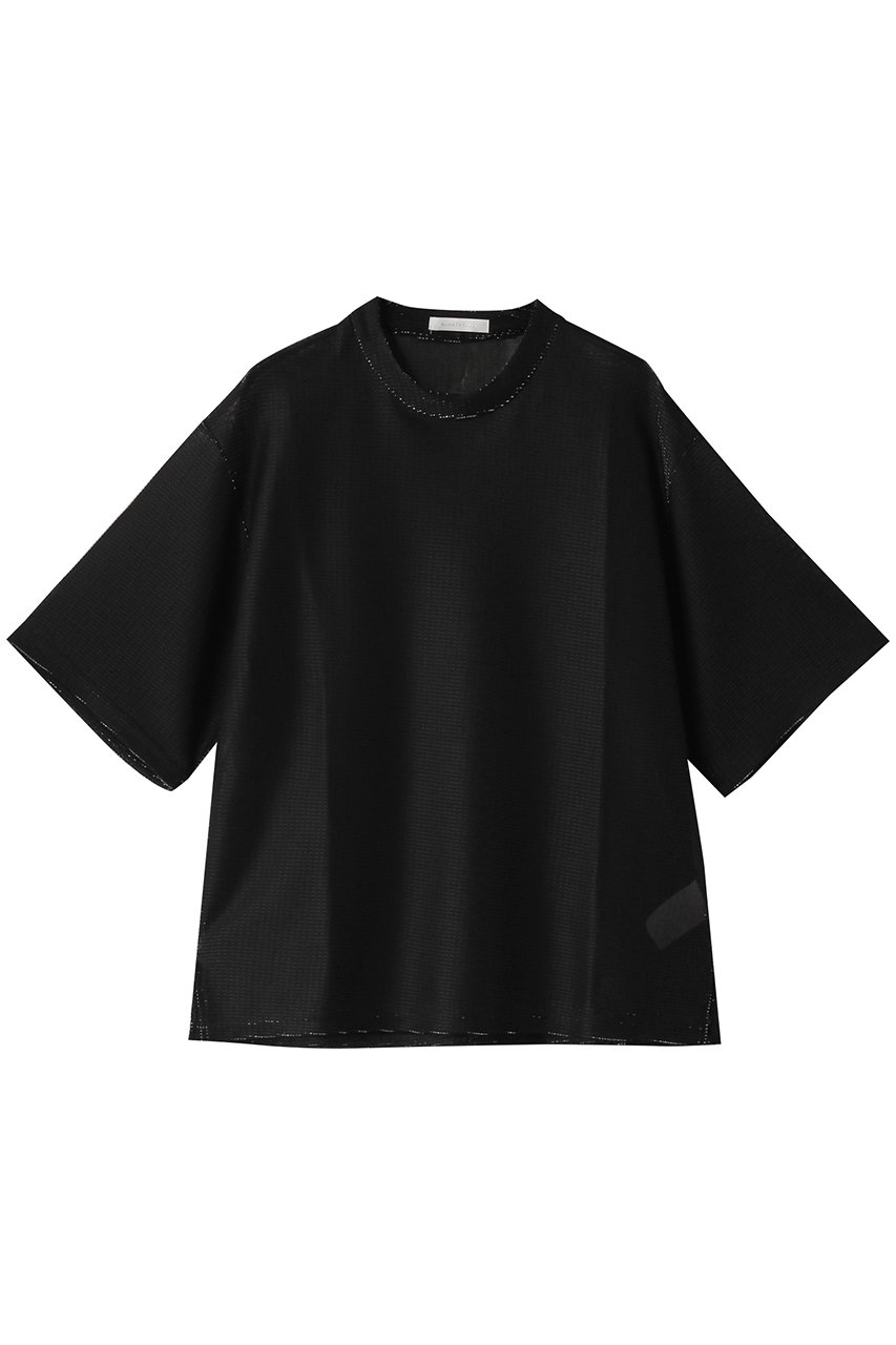 KANAKO SAKAI グリッターTシャツ (ブラック, 36(M)) カナコ サカイ ELLE SHOP KANAKO SAKAI グリッターTシャツ (ブラック, 36(M)) カナコ サカイ ELLE SHOP