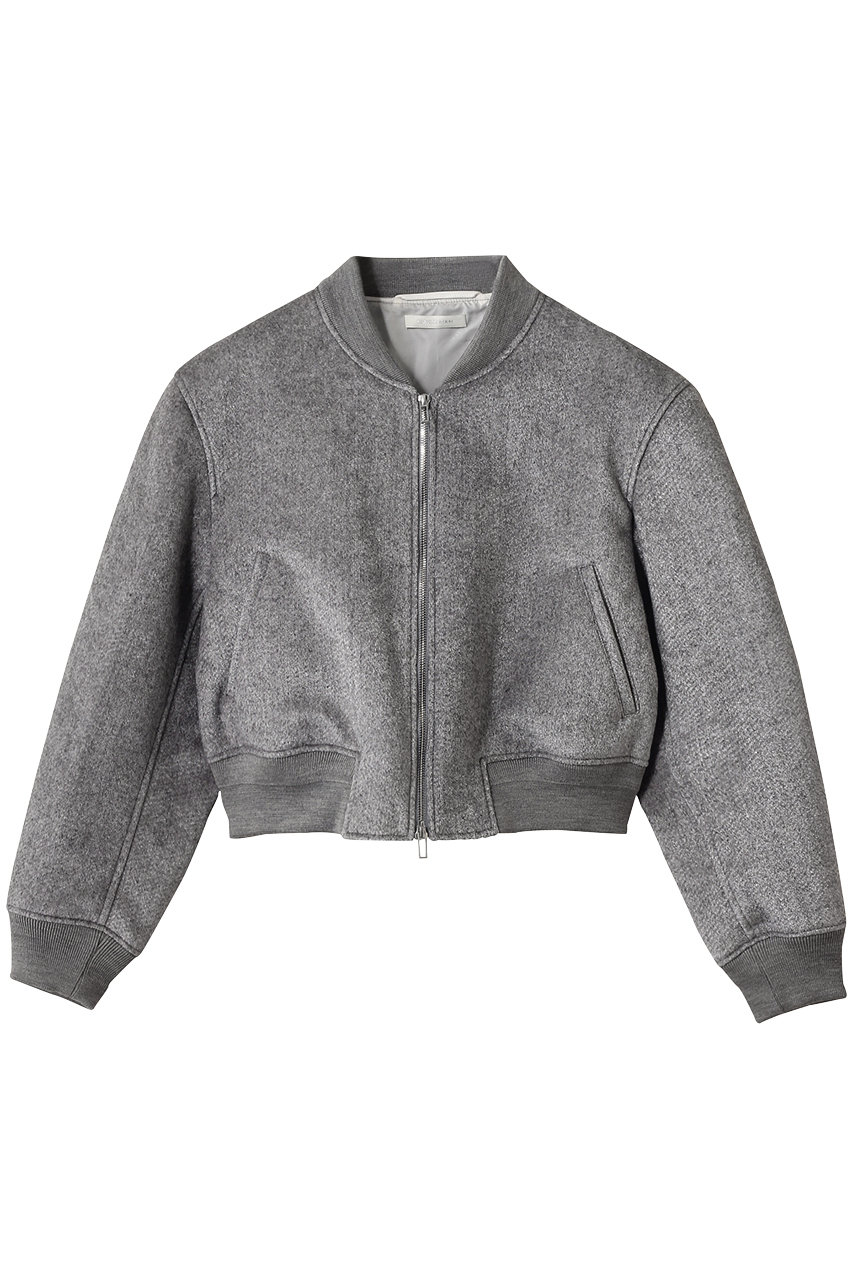 KANAKO SAKAI VELVET ウール MA-1 (グレー, 36(M)) カナコ サカイ ELLE SHOP KANAKO SAKAI VELVET ウール MA-1 (グレー, 36(M)) カナコ サカイ ELLE SHOP