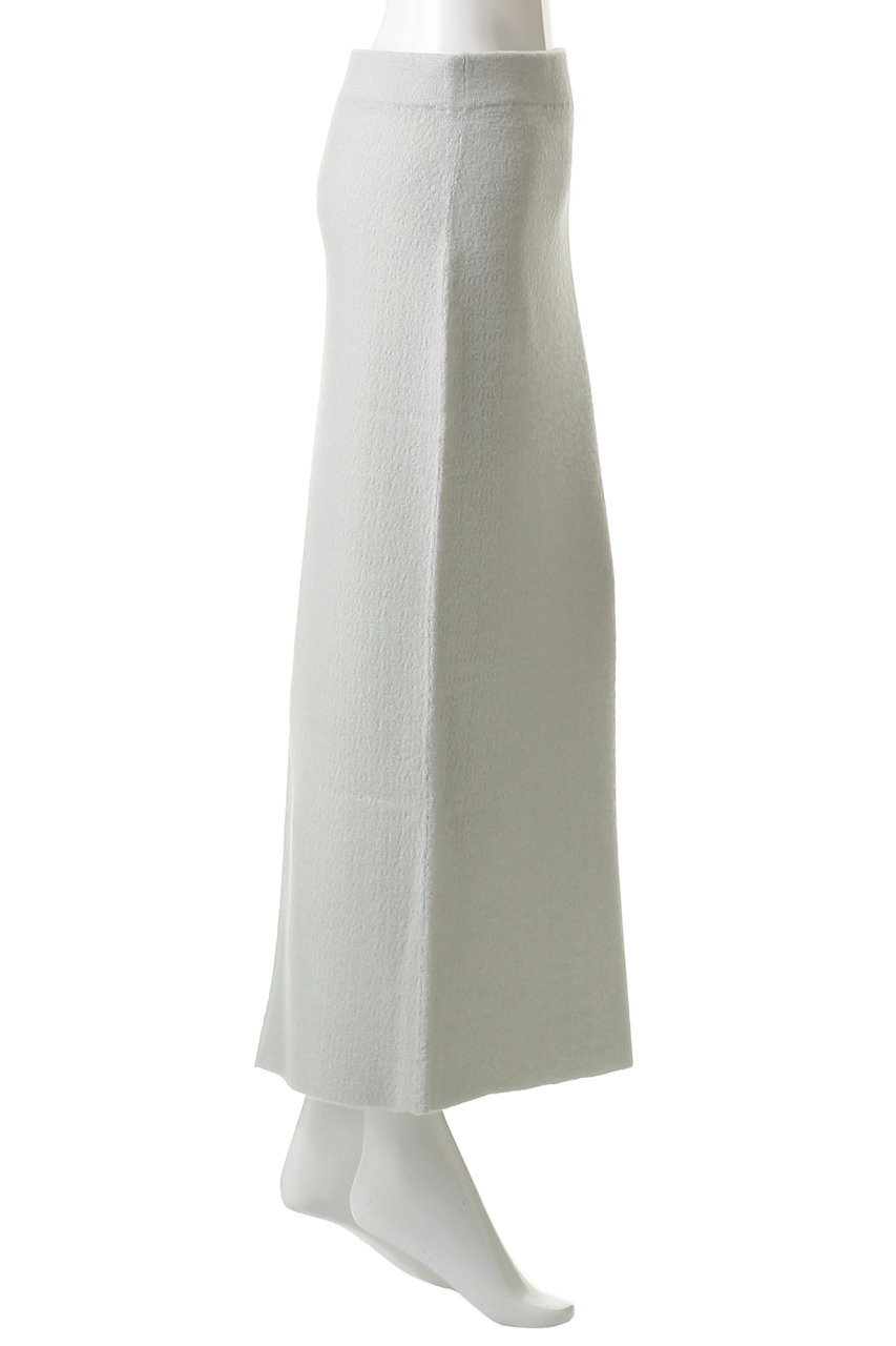 KANAKO SAKAI(カナコ サカイ)｜BOUCLE ニット スカート/ライトブルー