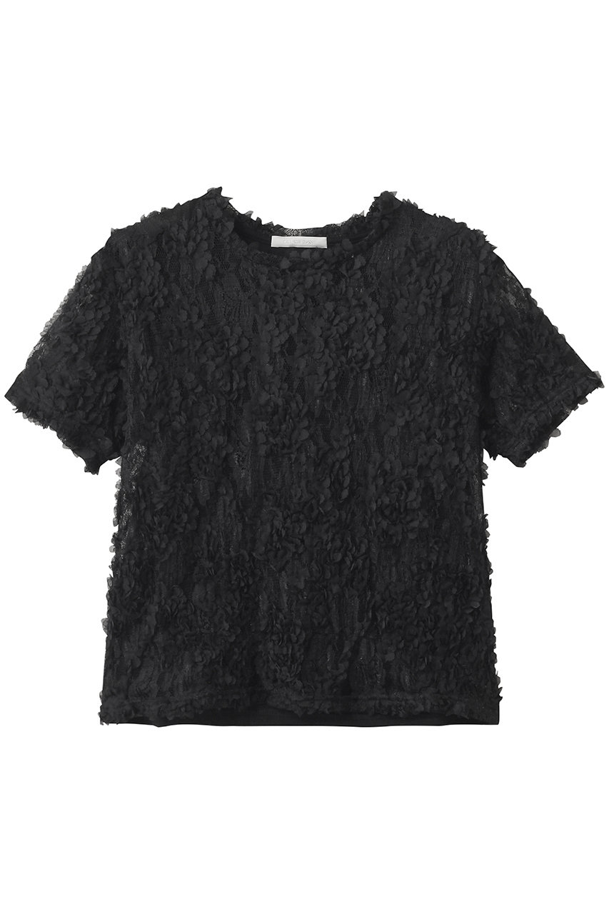 KANAKO SAKAI LACE Tシャツ (ブラック, 34(S)) カナコ サカイ ELLE SHOP KANAKO SAKAI LACE Tシャツ (ブラック, 34(S)) カナコ サカイ ELLE SHOP
