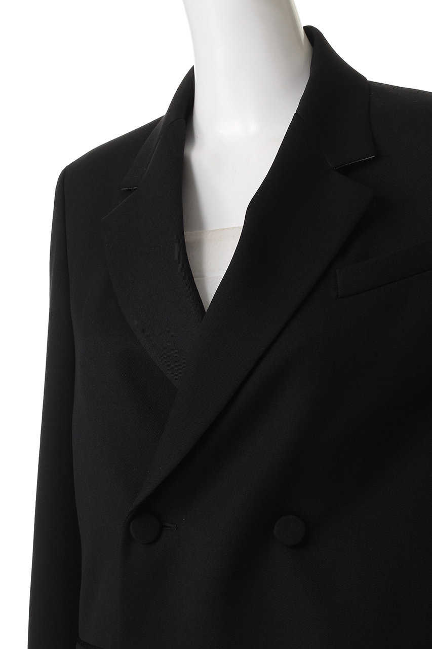 KANAKO SAKAI(カナコ サカイ)｜WOOL テーラード ブレイザー/ブラック