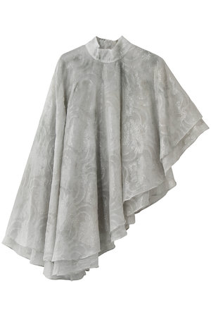 カナコ サカイ/KANAKO SAKAIのSHIBORI シアー ジャカード レイヤード ケープ(110400/110403)