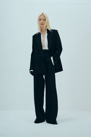 カナコ サカイ/KANAKO SAKAIのビスコース ワイド トラウザー