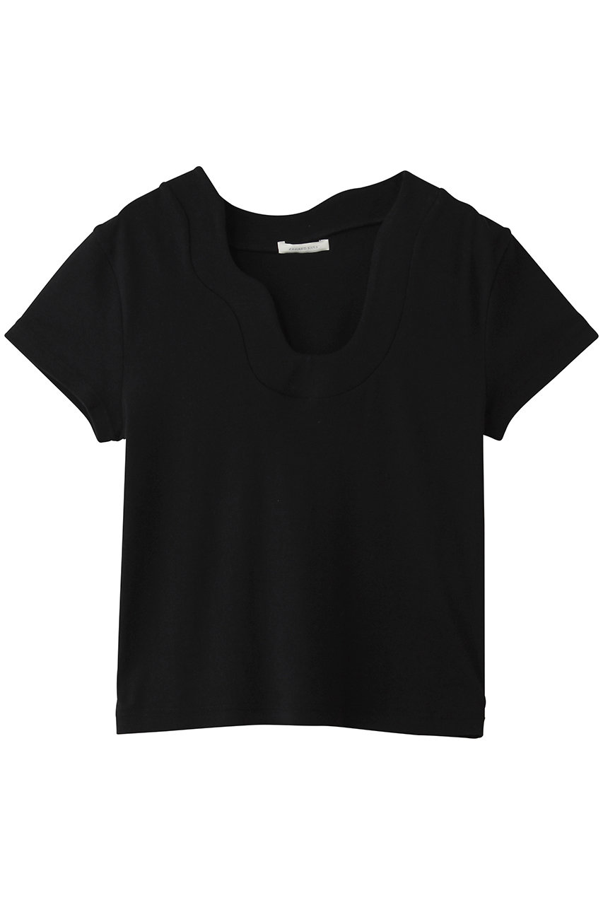 カナコ サカイ/KANAKO SAKAIのSAVOY Tシャツ(ブラック/KSES01092)