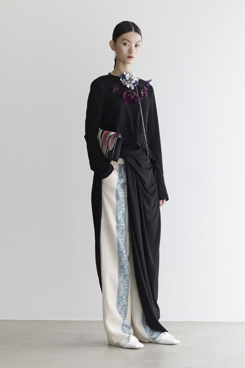 TELMA チュール チェック ワンピース TELMA チュール チェック