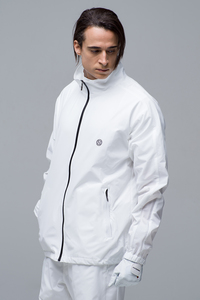 メンズウェア OBSIDIAN WIND BREAKER OBSIDIAN(オブシディアン)｜【MEN】WIND BREAKER/ブラック x ホワイト