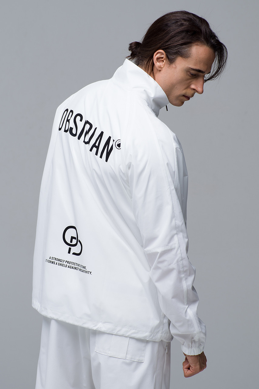 OBSIDIAN(オブシディアン)｜【MEN】WIND BREAER/ホワイト の通販