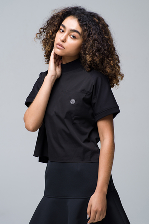 オブシディアン/OBSIDIANのRELAXED FIT BLOUSE