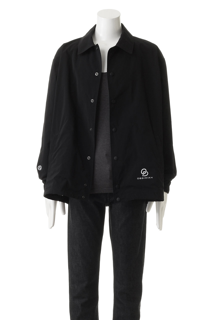 OBSIDIAN/オブシディアン COACH JKT コーチジャケット ブラック OBSIDIAN(オブシディアン)｜【MEN】COACH JKT/ブラック の通販