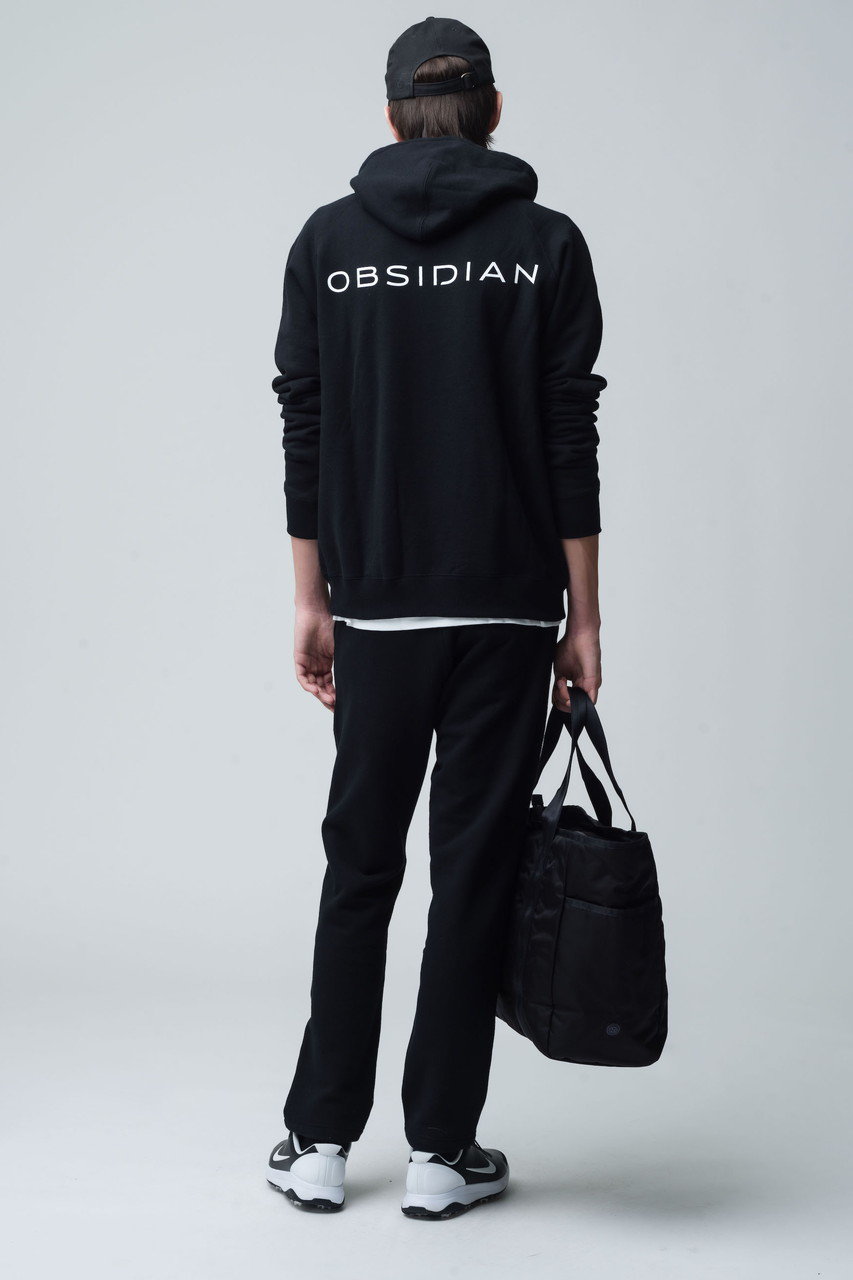 OBSIDIAN(オブシディアン)｜【MEN】TSURIURAKE JERSEY HOODIE/ブラック
