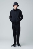 【MEN】DOUBLE KNIT RELAXFIT PANTS オブシディアン/OBSIDIAN