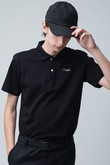【MEN】SLIM POLO 100/2SUPIMA SMOOTH オブシディアン/OBSIDIAN