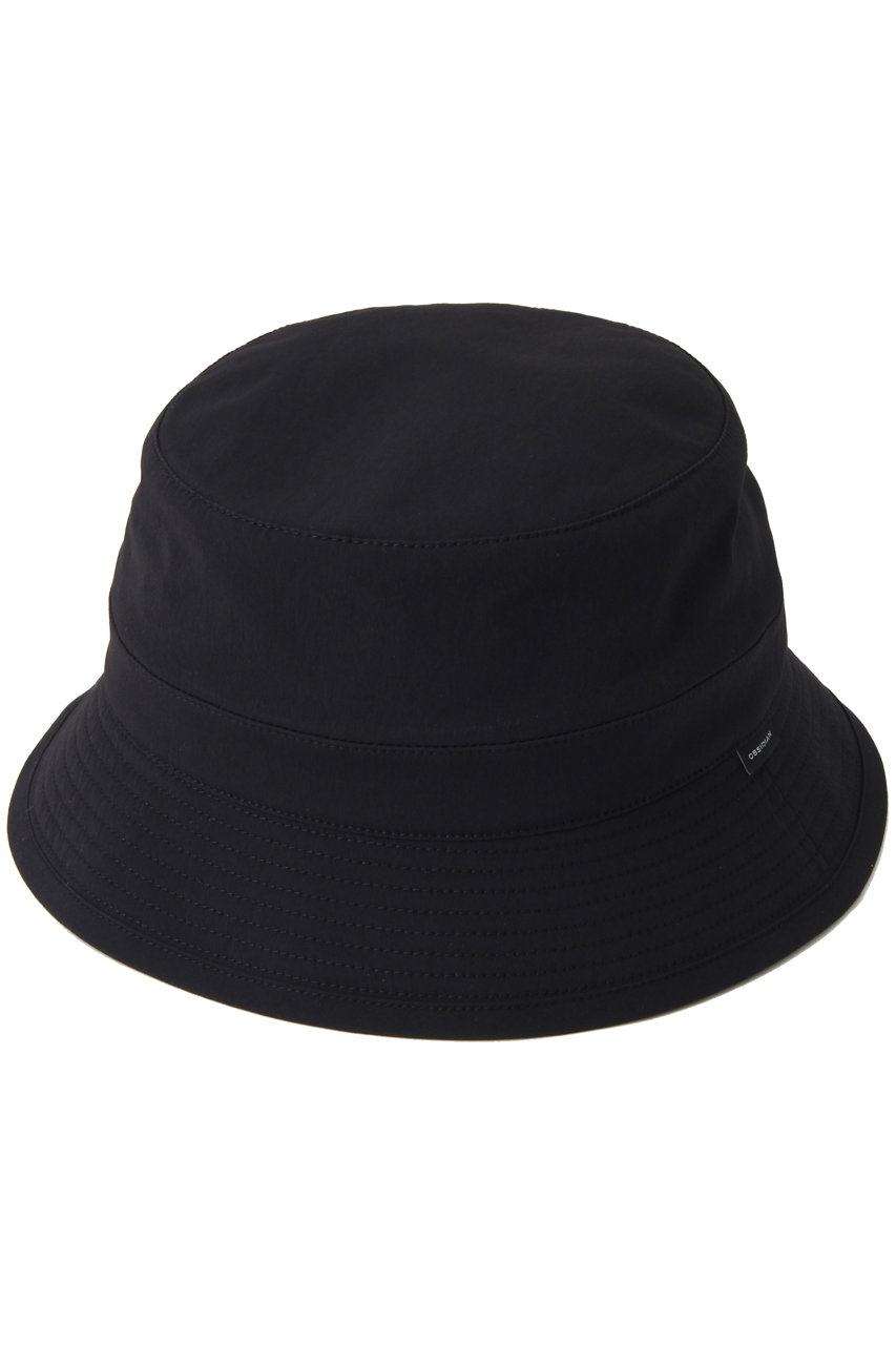 OBSIDIAN LIMONTA NYLON BUCKET HAT (ブラック F) オブシディアン ELLE SHOPの大画像