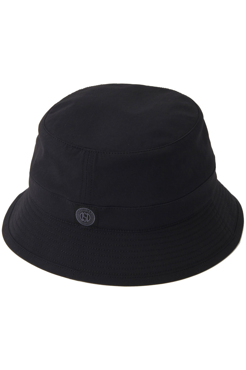 完璧 【FORME・23SS】BUCKET HATブラック 撥水加工 帽子 - powertee.com