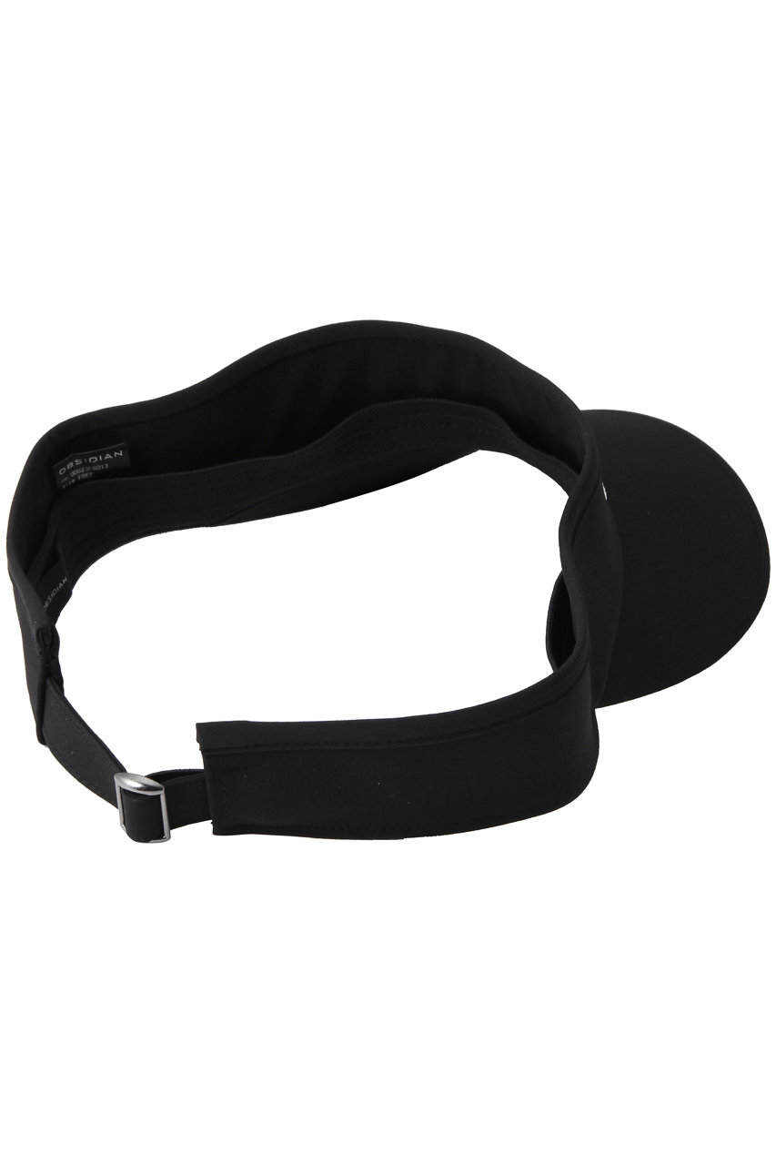 OBSIDIAN(オブシディアン)|LIMONTA NYLON SUN VISOR/ブラック OBSIDIAN(オブシディアン)|LIMONTA NYLON SUN VISOR/ブラック