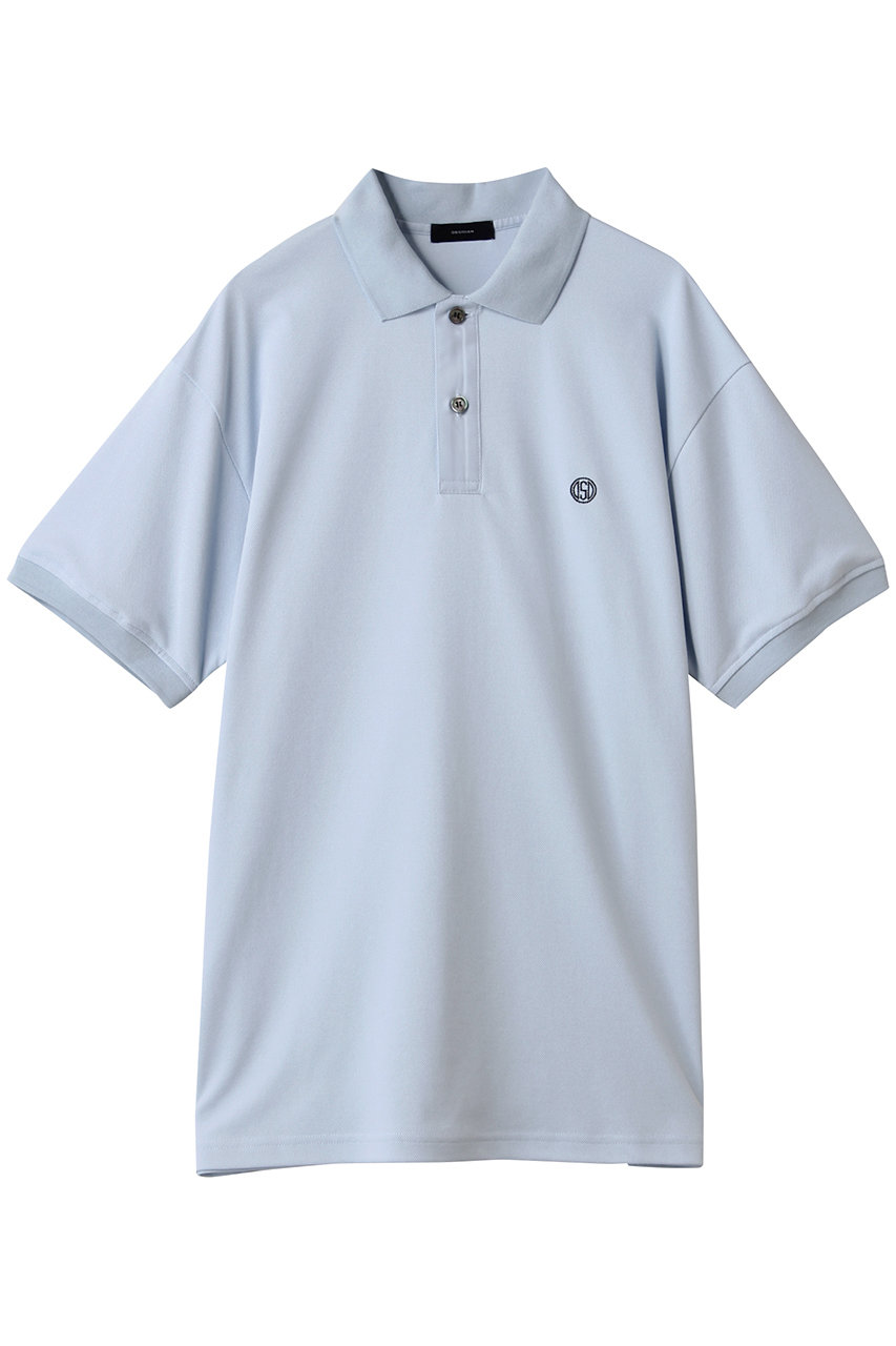 OBSIDIAN 【MEN】REGULER FIT POLO SHIRT (ブルー, L) オブシディアン ELLE SHOP OBSIDIAN 【MEN】REGULER FIT POLO SHIRT (ブルー, L) オブシディアン ELLE SHOP