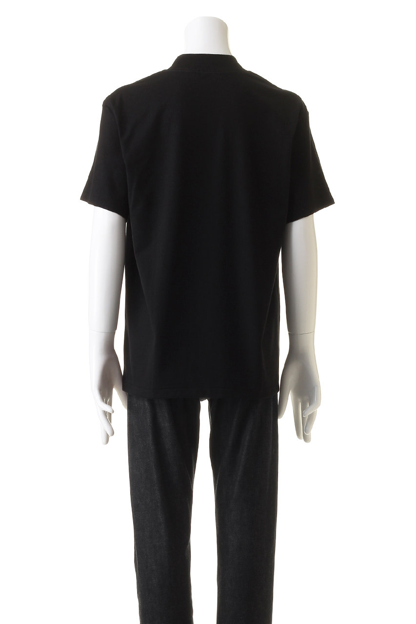 OBSIDIAN(オブシディアン)｜【MEN】PRINT MOCKNECK T/ブラック
