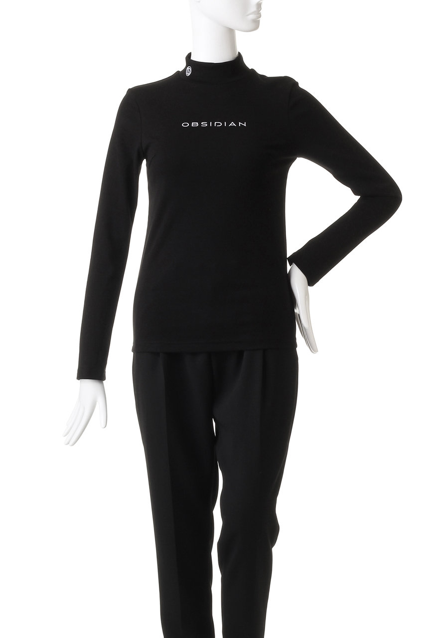 OBSIDIAN(オブシディアン)｜SUVIN PLATINUM HIGHNECK LONGSLEEVE PRINT