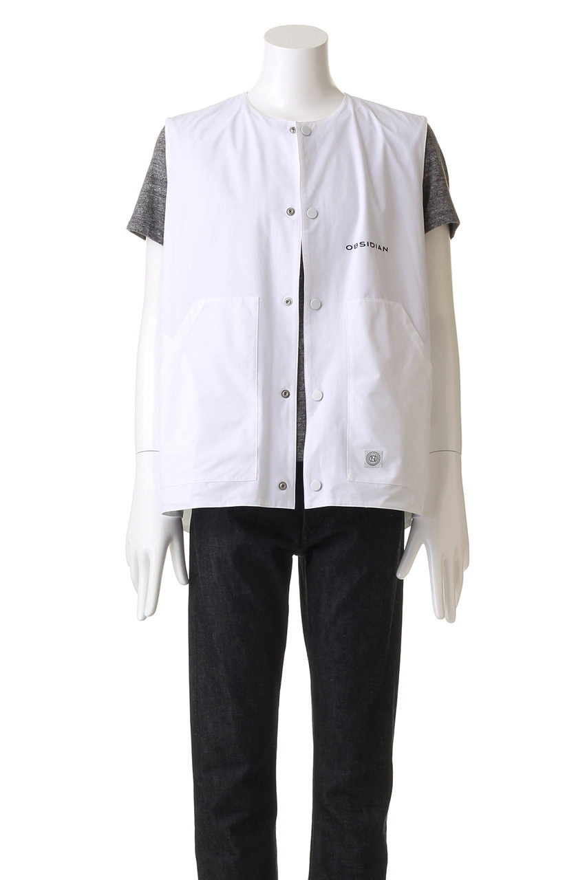 OBSIDIAN(オブシディアン)｜【MEN】NYLON VEST/ブラック の通販