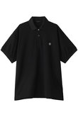 【MEN】RECYCLED MESH BIG POLO SHIRT オブシディアン/OBSIDIAN